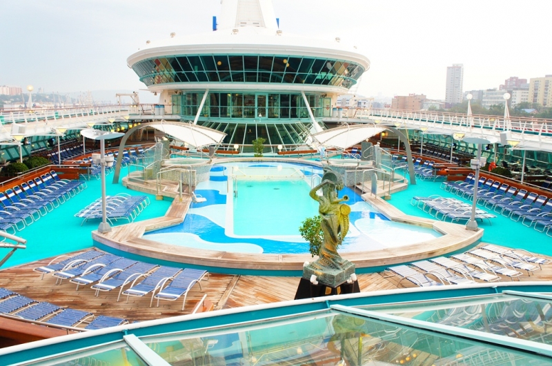 На борту круизного лайнера все к услугам туристов , Фото с места события собственное