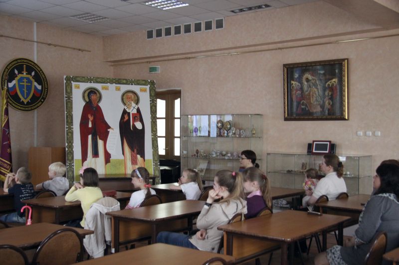 Первую программу Православной детской телестудии "Ромашки" из Биробиджана увидит весь мир, Фото с места события из других источников