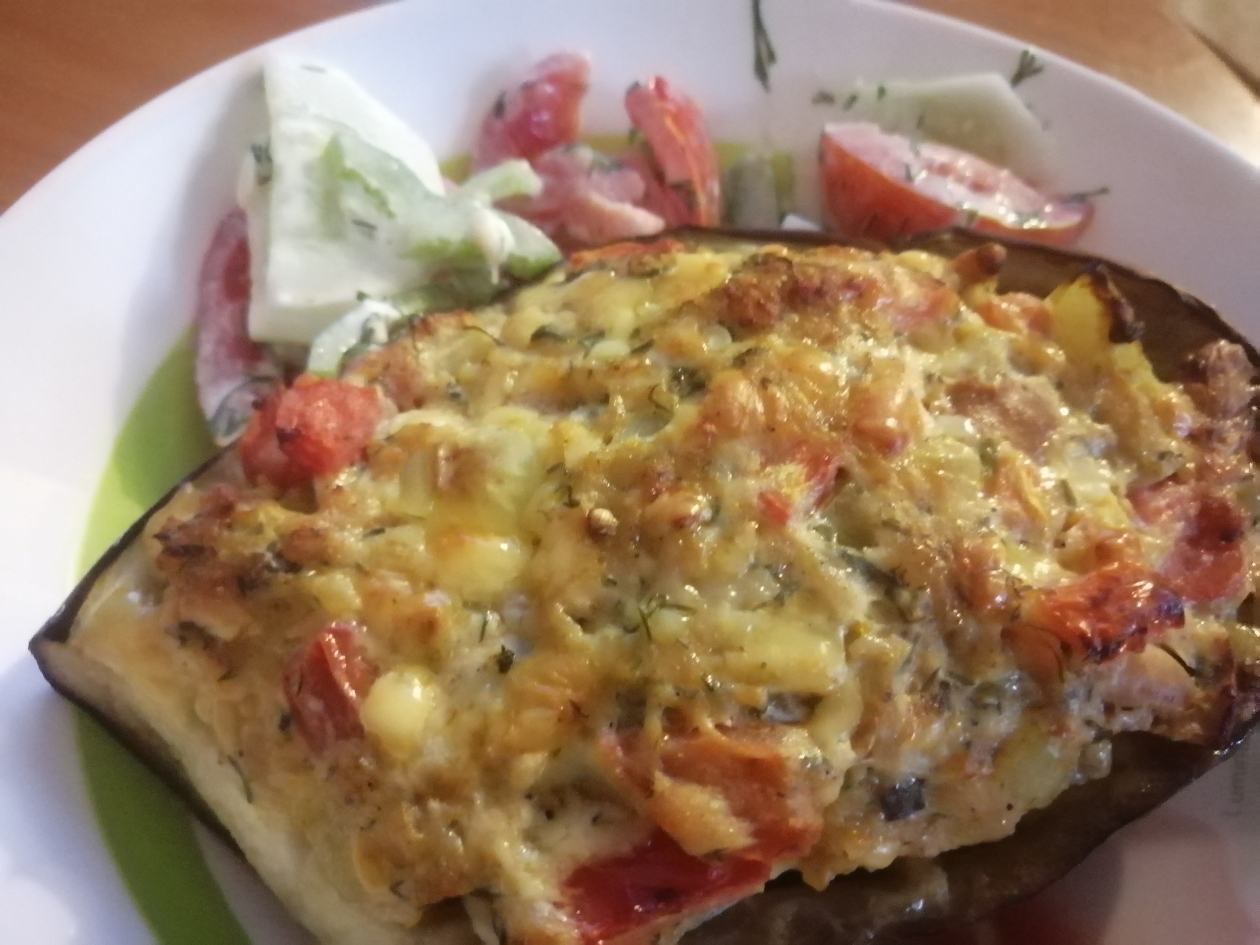 Битые баклажаны с фаршем – нереальная вкуснятина 