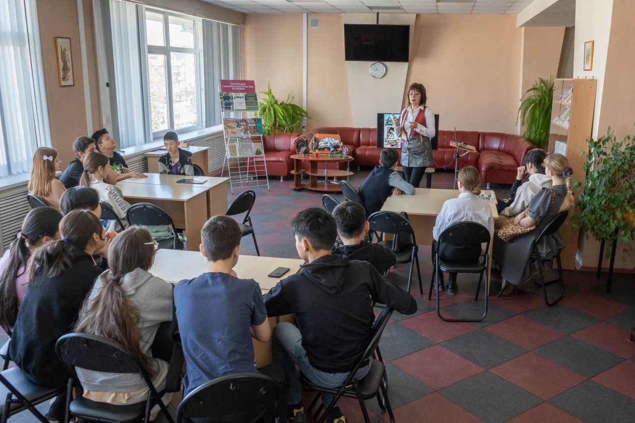 Сахалинские школьники отметили День экологических знаний пресс-служба министерства культуры и архивного дела Сахалинской области