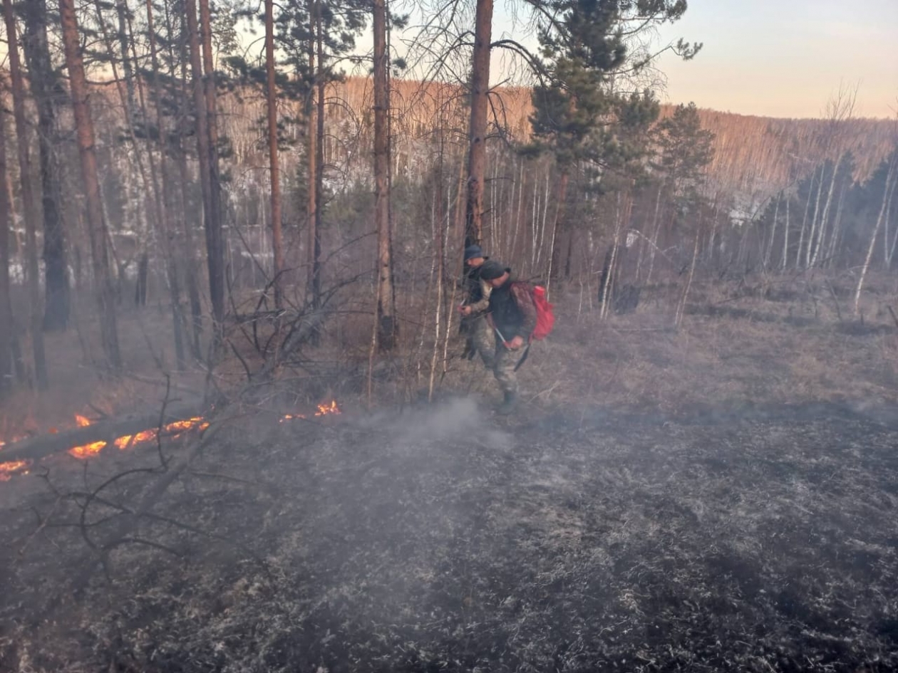 Пожар Правительство Иркутской области