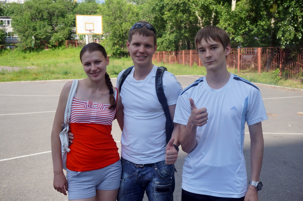 Ярко, весело и красочно открылся новый спортивный объект в Хабаровске, Фото с места события собственное