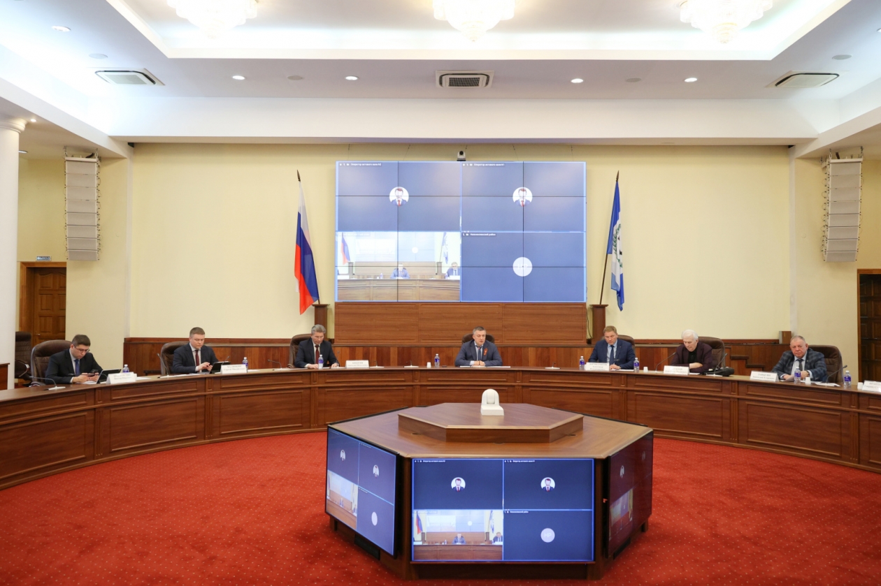Заседание Правительство Иркутской области