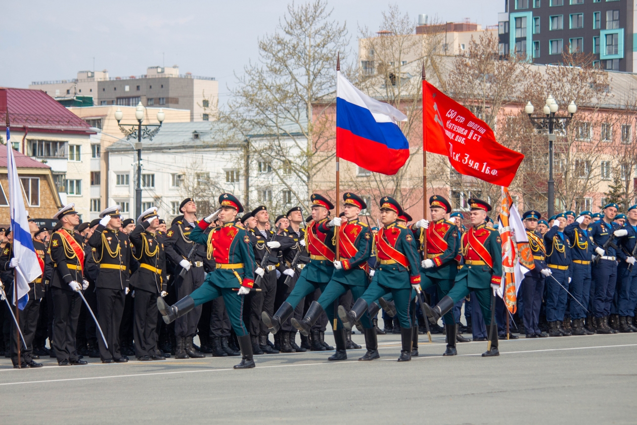78-й Парад Победы в Южно-Сахалинске Анастасия Александрова, ИА SakhalinMedia