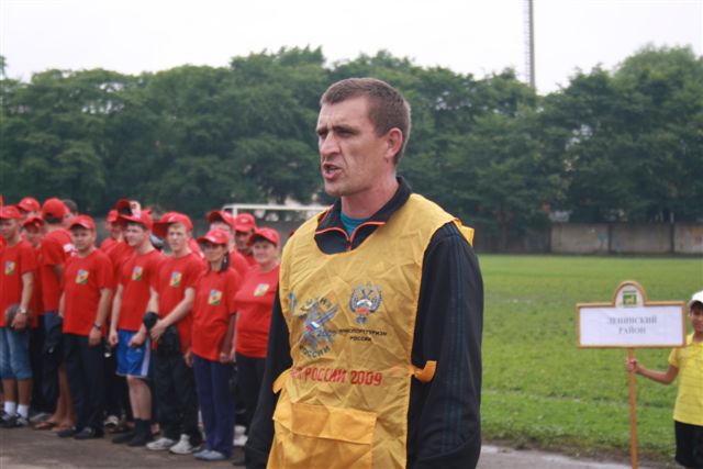 Спартакиада трудящихся ЕАО стартовала вопреки непогоде, Фото с места события собственное