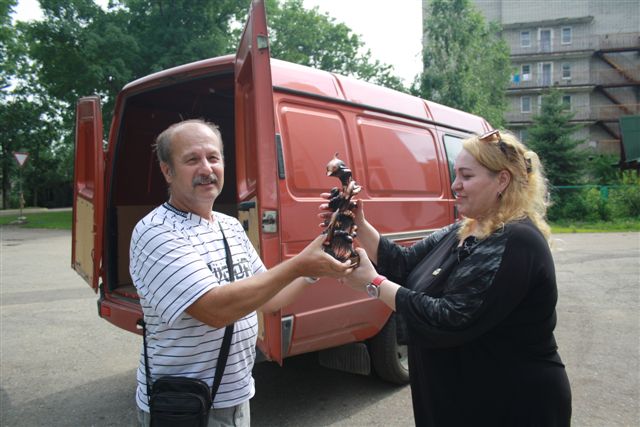 Гран-при переходил из рук в руки, Фото с места события собственное