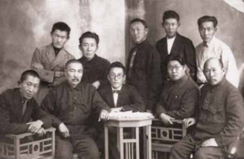 Члены Бурят-Монгольского ученого комитета