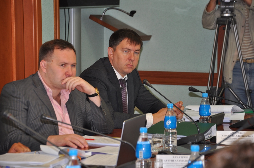 Сергей Слепченко и Павел Серебряков, Фото с места события собственное