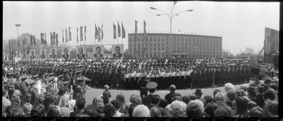 Площадь Уссурийска в 1975 году