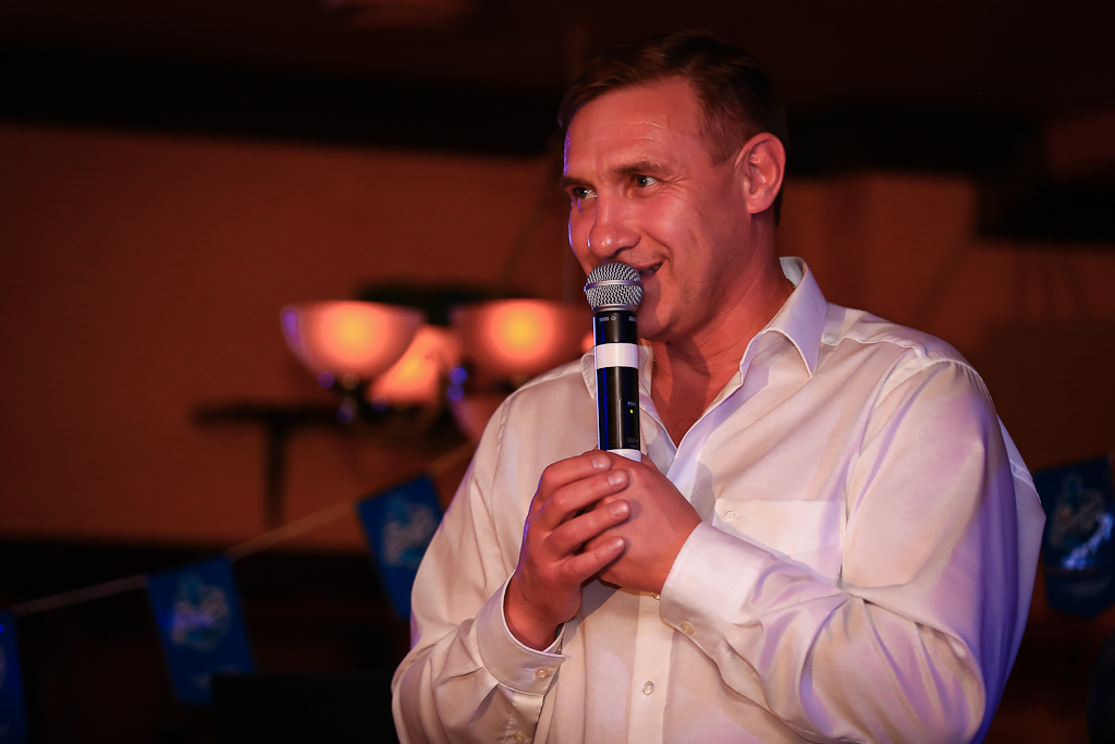 Генеральный директор команды "Адмирал", Александр Филиппенко, Фото с места события собственное