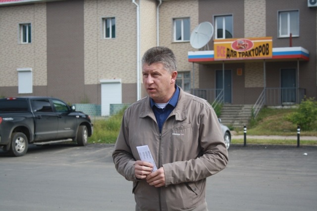 Мэр Биробиджана Андрей Пархоменко, Фото с места события собственное