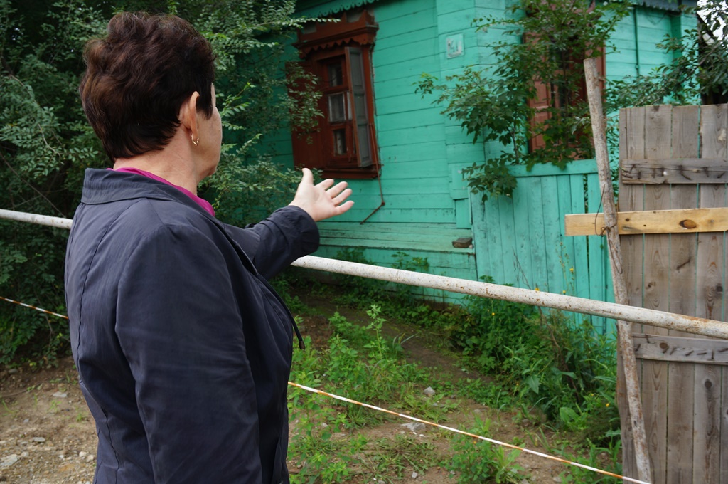 Жительница, Фото с места события собственное