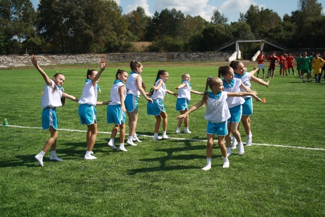 Футбол хорошо, но сначала - танцы, Фото с места события собственное