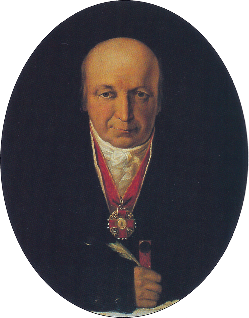 Портерт Александра Баранова — первого правителя Русской Америки. Худ. М. Тиханов, 1818