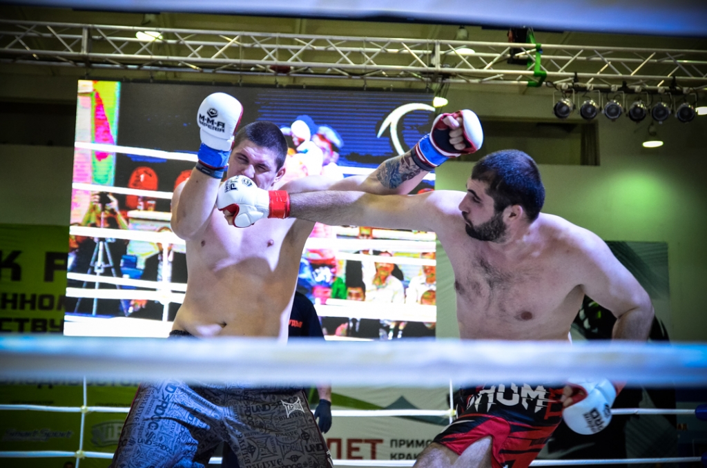Борьба за Кубок России по ММА, Фото с места события собственное