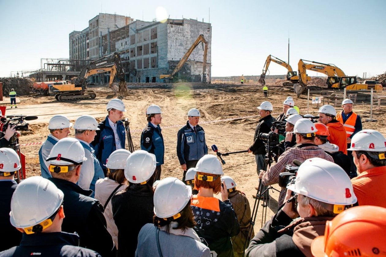 Демонтаж последнего опасного объекта на площадке "Усольехимпром" начался в Приангарье
