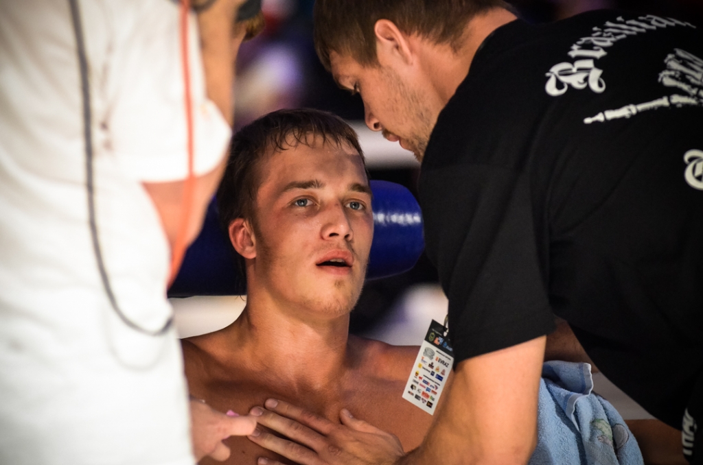 Сергей Лесников на Кубке России по ММА, Фото с места события собственное