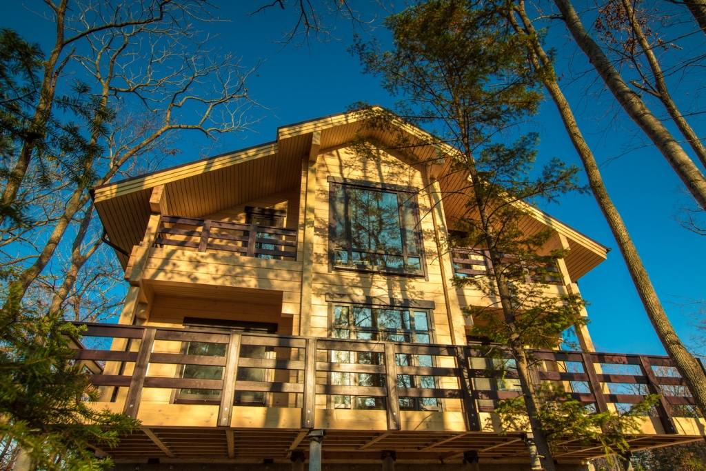 Проект дома из клееного бруса, Фото с места события из других источников