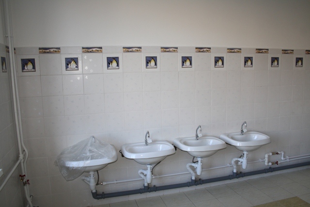 Филиал готовится принять маленьких хозяев, Фото с места события собственное