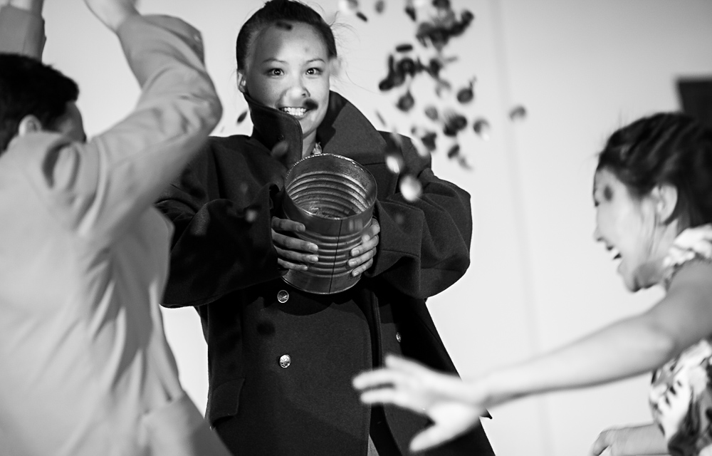 Театральная лаборатория. "Башмачкин" Олега Богаева, Фото с места события собственное