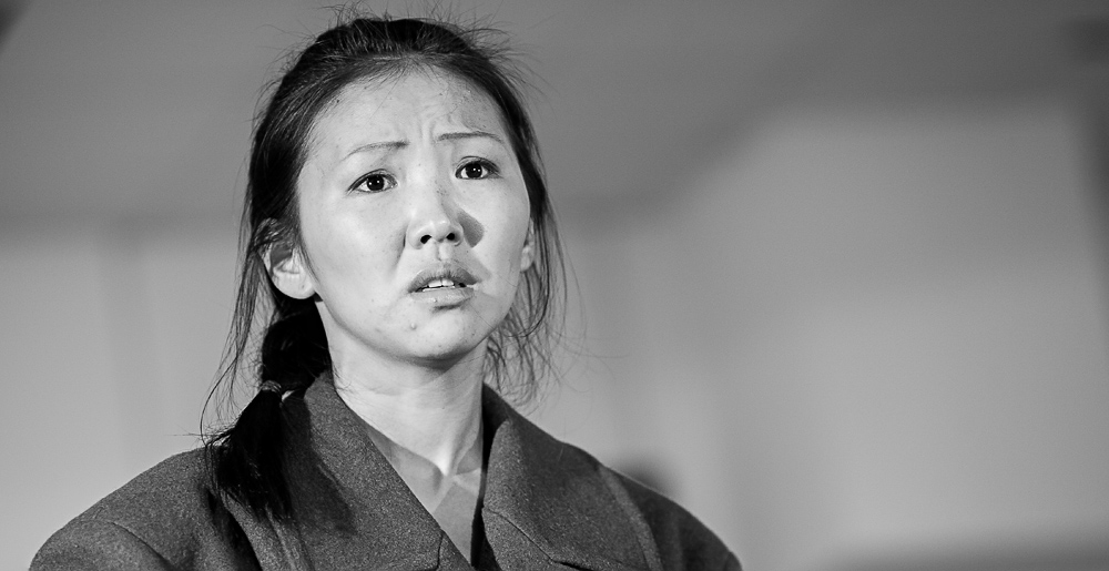 Театральная лаборатория. "Башмачкин" Олега Богаева, Фото с места события собственное