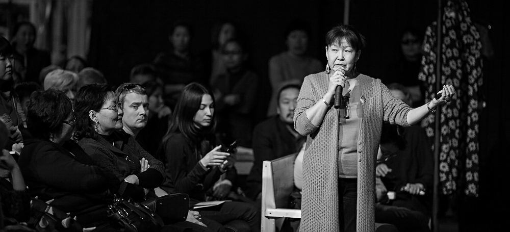 Театральная лаборатория. "Августовские киты" Дэвида Бэрри, Фото с места события собственное