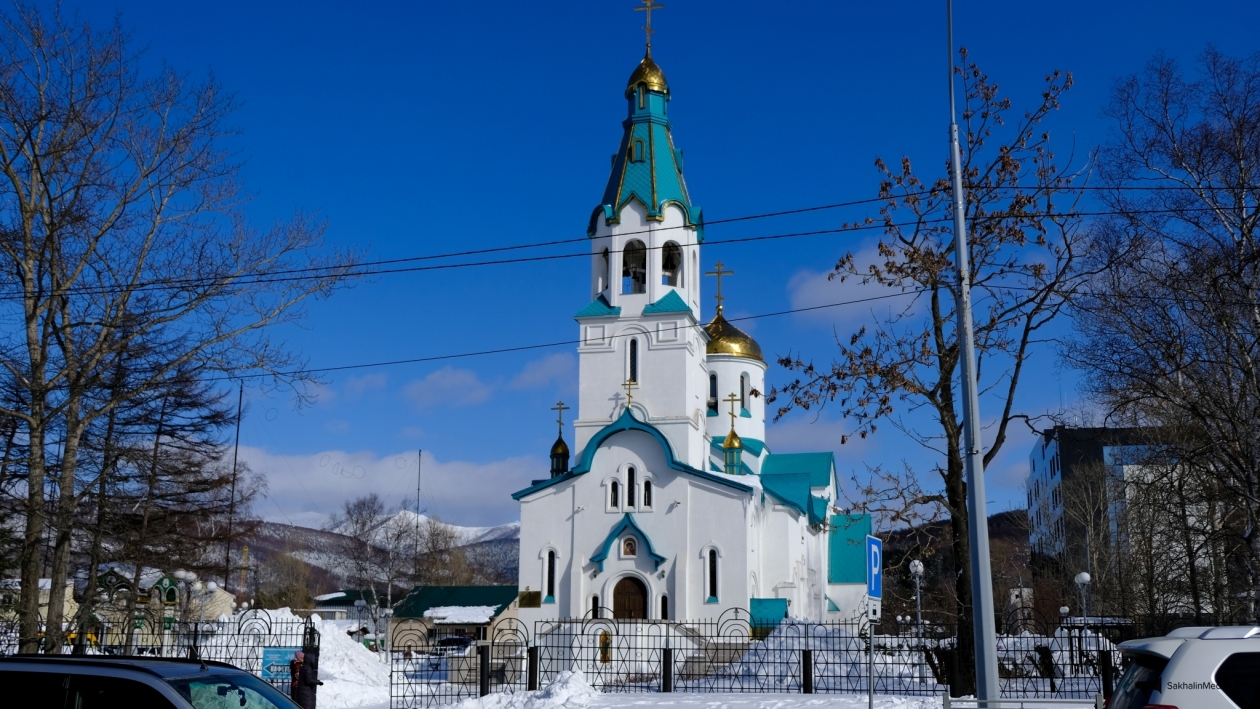 Воскресенский собор в Южно-Сахалинске Денис Таушканов, ИА SakhalinMedia