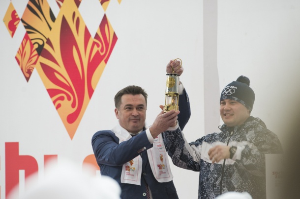 Встреча огня пресс-служба администрации Приморья