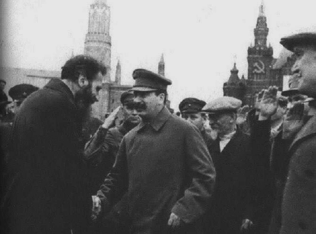 Встреча Отто Шмидта со Сталиным в Москве