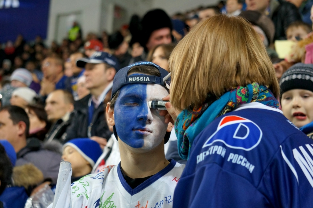 Триллер в Хабаровске закончился волевой победой "Амура" над хорватскими "мишками", Фото с места события собственное