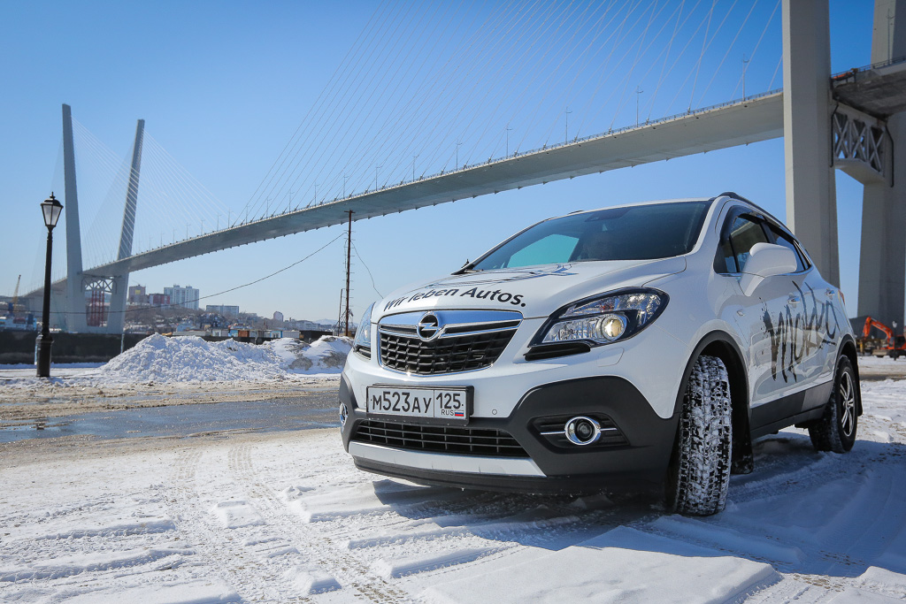 Opel Mokka, Фото с места события собственное