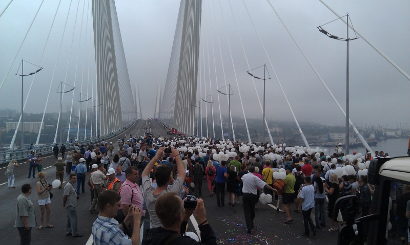 Экономика Приморья. Итоги 2013 года. Приятные воспоминания о саммите, Фото с места события собственное