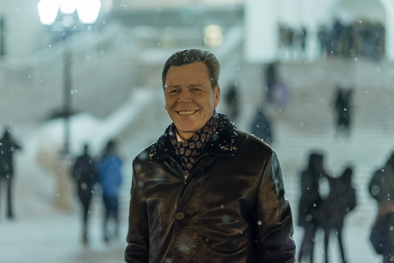 Мэр Магадана поздравил магаданцев с праздником Рождества, Фото с места события собственное