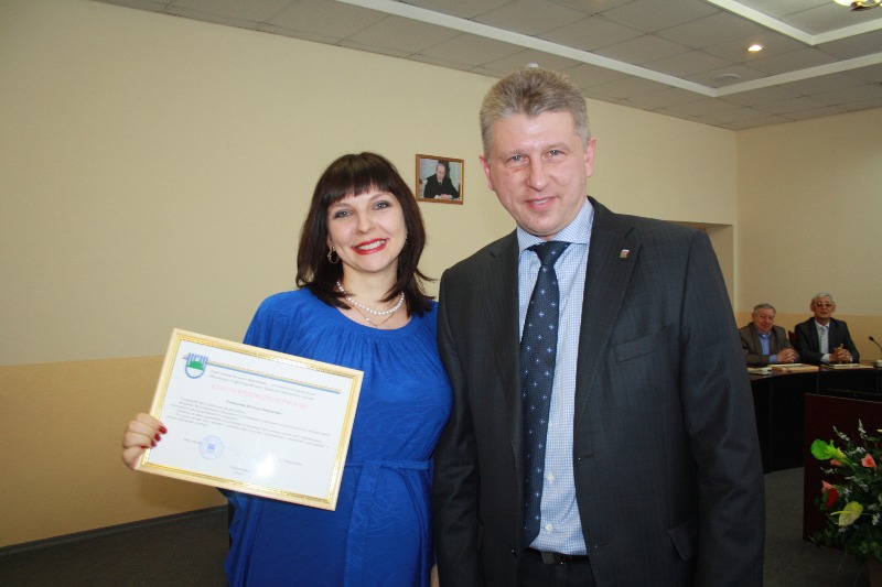 Благодарственным письмом отмечена Наталья Мурье, Фото с места события собственное