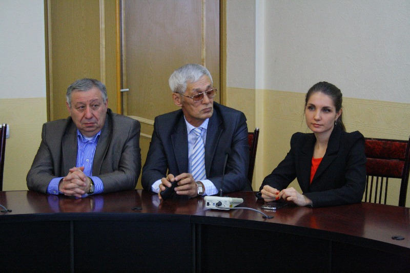 Торжественный прием журналистов провел мэр Биробиджана, Фото с места события собственное