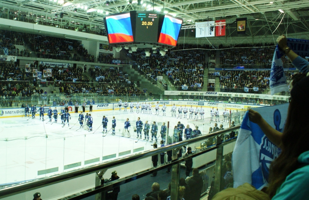 "Адмирал" - "Металлург", Фото с места события собственное