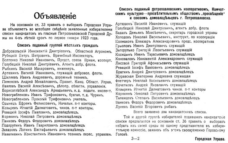 Из журнала «Вопросы истории Камчатки. Выпуск 2»