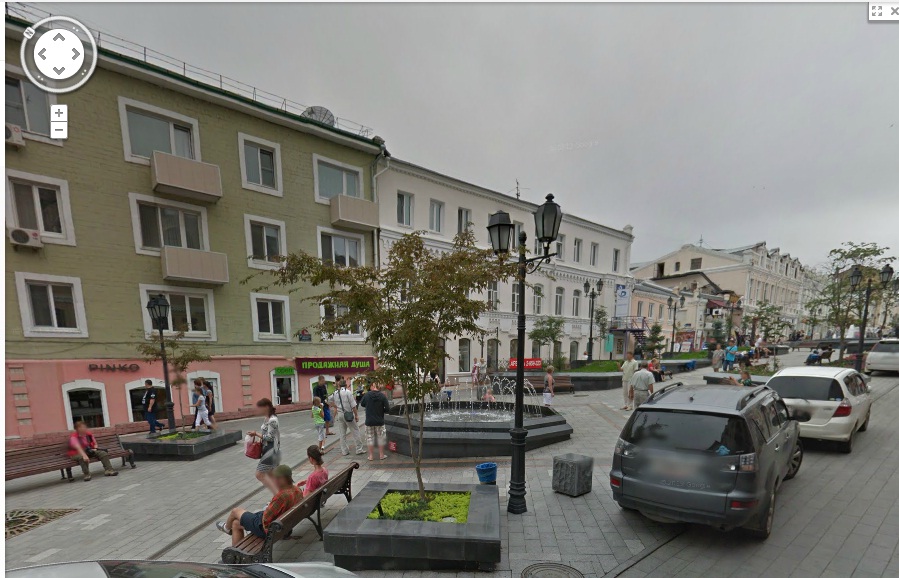 Улица Фокино во Владивостоке на карте Google, Фото с места события из других источников