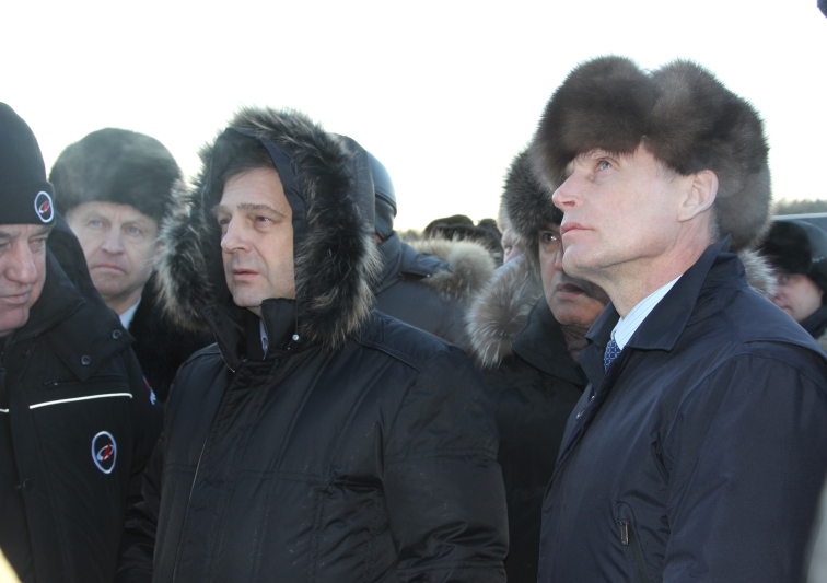 Олег Остапенко и Олег Кожемяко пресс-служба правительства Амурской области