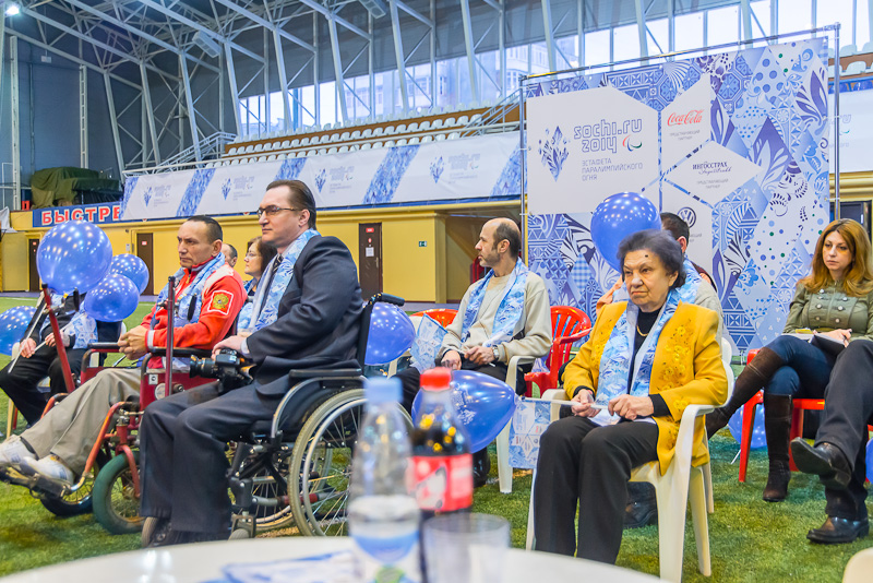 Официальная пресс-конференция Эстафеты Паралимпийского огня в Магаданской области, Фото с места события собственное