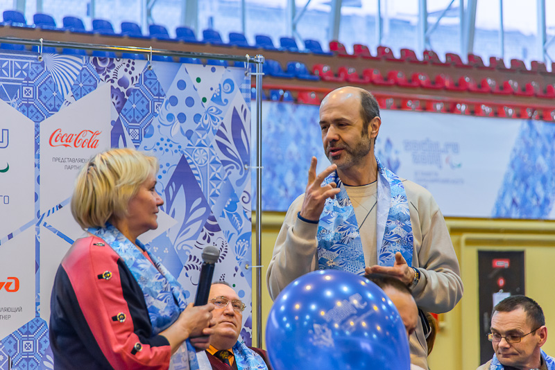 Магаданская область встречает Эстафету Паралимпийского огня "Сочи 2014", Фото с места события собственное