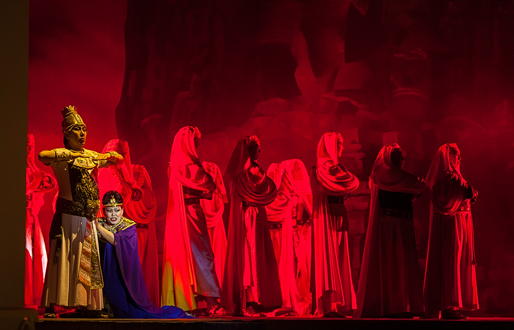 "Аида" в оперном театре Бурятии, Фото с места события собственное
