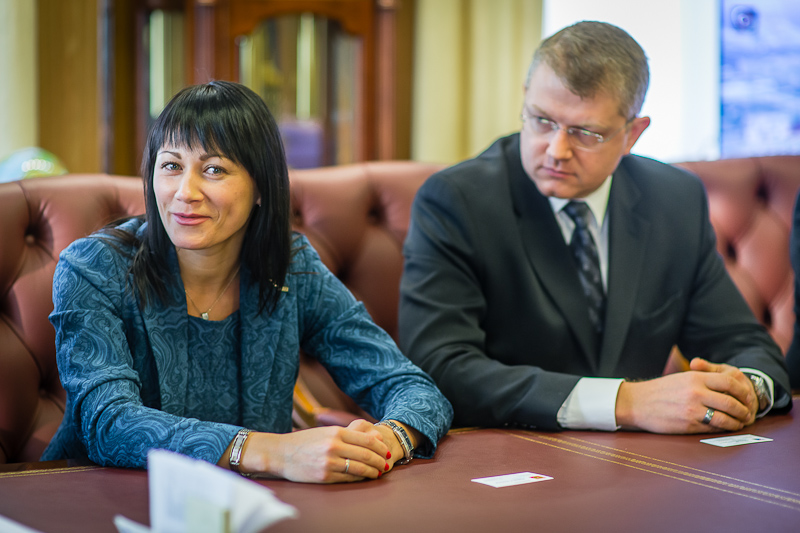 Разговор коснулся и участия учащихся колымских профессиональных лицеев в движении WorldSki, Фото с места события собственное