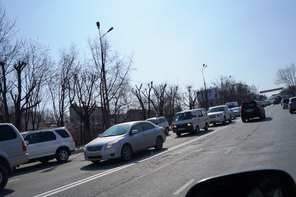 Территория автовокзала в Находке вновь оцеплена службами полиции, Фото с места события собственное