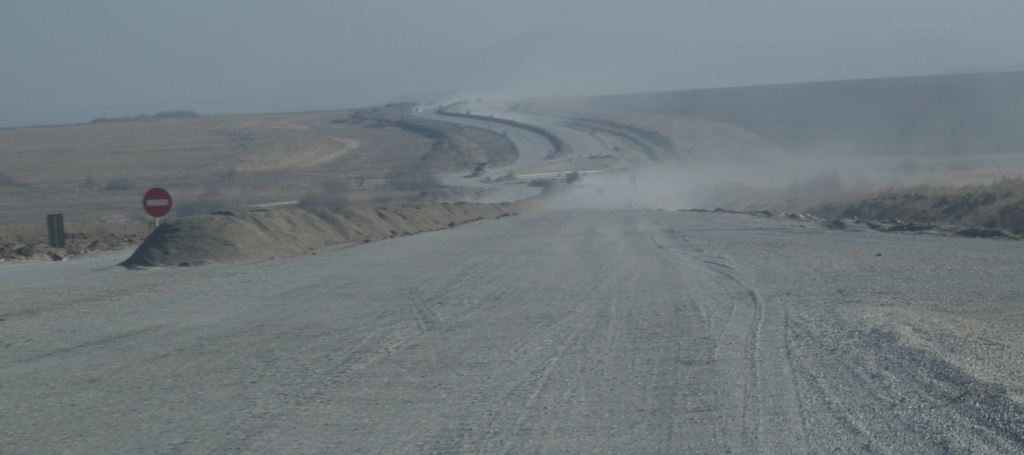 Пыль на М60 Уссурийск - Ляличи, Фото с места события собственное