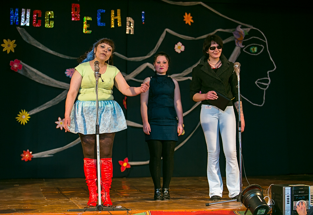 Конкурс красоты в ИК-7 , Фото с места события собственное