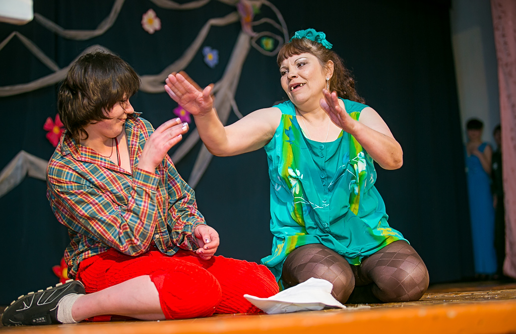 Конкурс красоты в ИК-7 , Фото с места события собственное