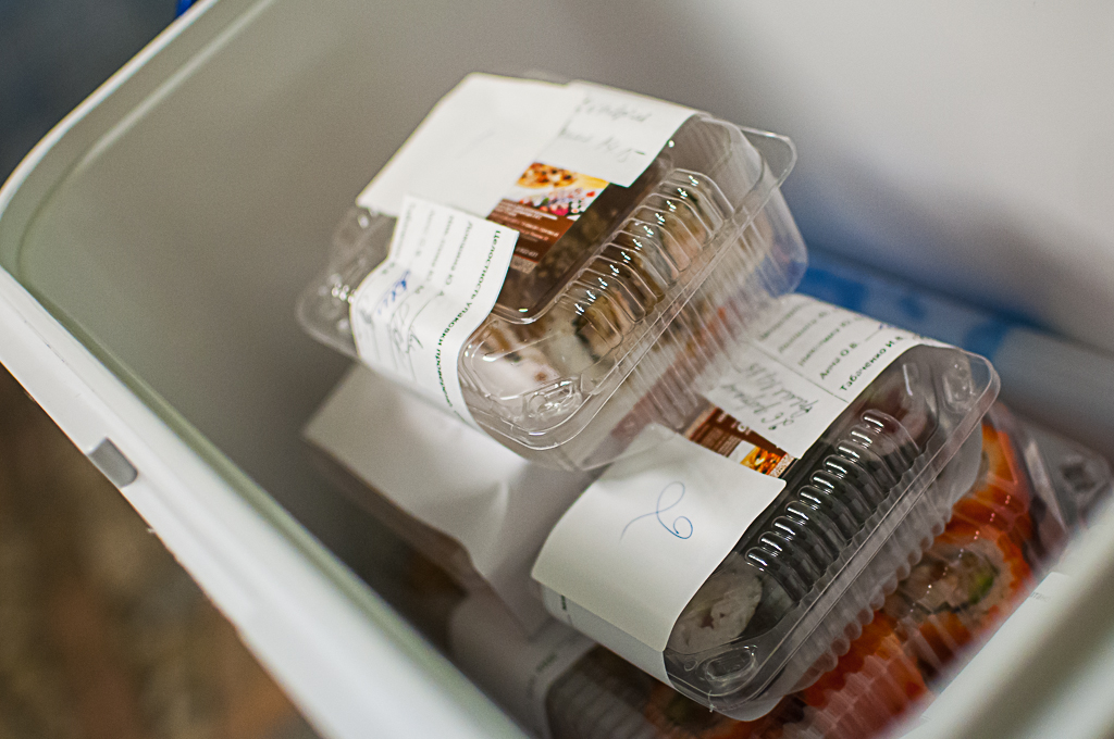 Роллы при закупке , Фото с места события собственное