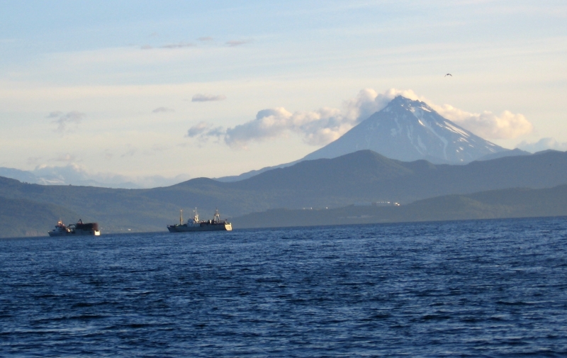 Анклав Охотского моря стал полностью российским, Фото с места события собственное