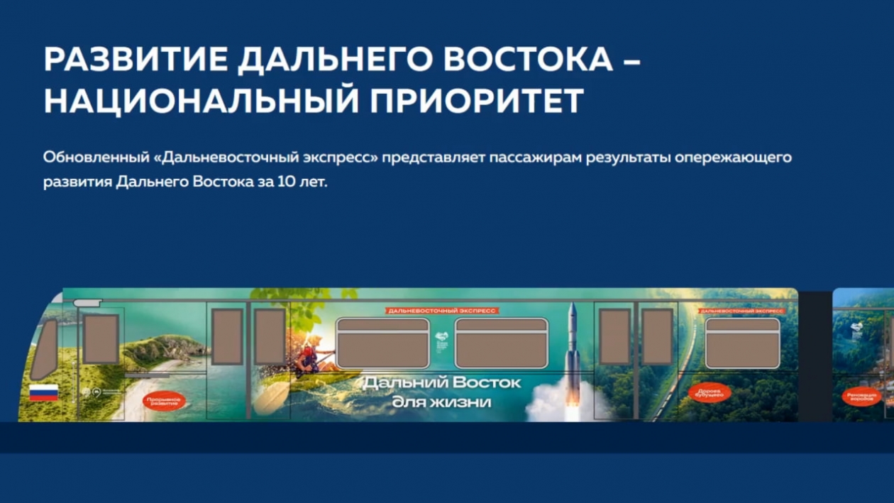 "Дальневосточный экспресс": путешествие по регионам ДФО в московском метро Источник